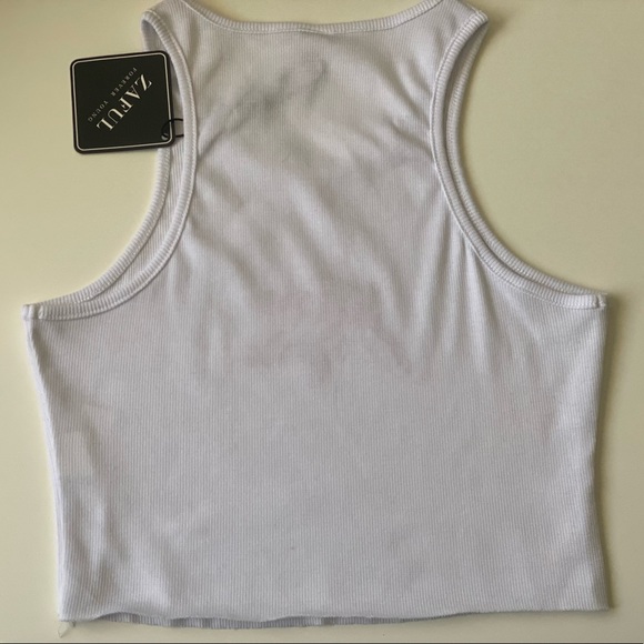 New Red Angel Embroidered Crop Tank Top! - Picture 6 of 6